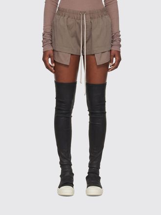 Rick Owens Shorts Woman color Grey