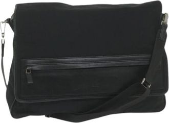 Gucci Pre-owned Nylon Cross Body Bag - Dames - Vintage Schoudertas - Zwart - ONE Size - Nylon - Vintage