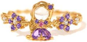 Girls Crew x Disney Princess Rapunzel Tangled Ring in Gold at Nordstrom, Size 7