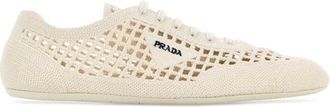 Prada White Logo Sneakers