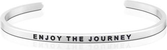 Mantra Enjoy the Journey bracelet in Silver at Nordstrom
