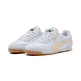 Puma Sneaker PUMA ARIZONA NYLON, Damen, Gr. 42,5, silber (silber mist, canvas, puma gold), Textil, mehrfarbig, Schuhe Sneaker