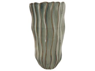 Schubiger M&ouml;bel Vase Keramik Weiss H: 43 cm