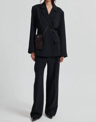 Second Female Womens Fique Trousers In Black