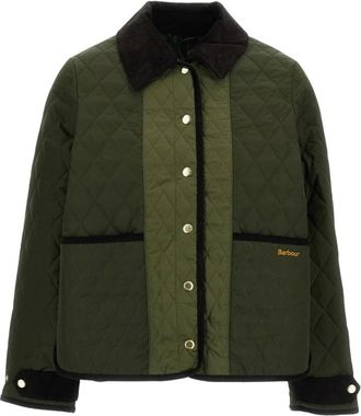 Barbour Jassen, Dames, Groen, M, Ainsdale Quilted Jacket