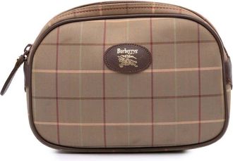 Burberry Pre-owned Burberry Vintage Check Canvas Clutch Ladies 3PMUD36AWW3QL51V