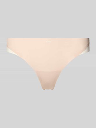 HUGO BOSS String aus Stretch-Jersey in Beige, Gr&ouml;&szlig;e XL