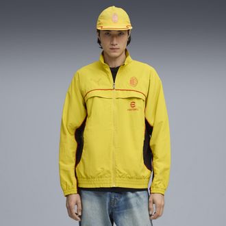 Puma Giacca AC Milan FtblStatement Cellerator da uomo, Abbigliamento, Giallo, 3XL