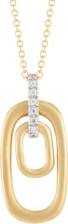 I.Reiss Company 14K 0.08 Ct. Tw. Diamond Necklace