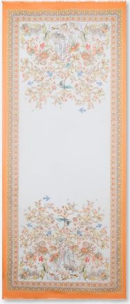 Etro Rechteckiger Schal aus Baumwolle und Seide bedruckt