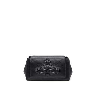 Vivienne Westwood Handbags, female, Black, Size: ONE SIZE Hazel Medium Handbags