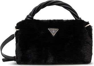 Guess Co Borsa tote in pelliccia sintetica - Nero