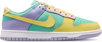 Nike Mens Dunk Low Retro - Basketball Shoes Emerald Rise/Hydrangeas/Yellow Pulse Size 10.0