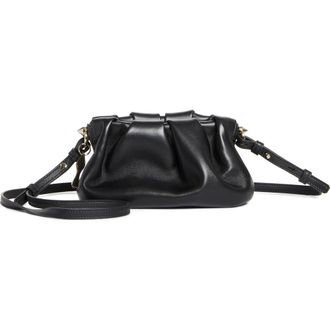 Christian Louboutin Mini Eva Leather Crossbody Bag in Bk01 Black at Nordstrom