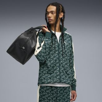 Puma Giacca sportiva con stampa integrale T7 da uomo, Abbigliamento, Verde, XXL