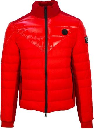 Plein Sport Plain Quilted Red Jacket