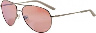Nike Womens EV1218 61 086 Chance Sunglasses - Silver - One Size