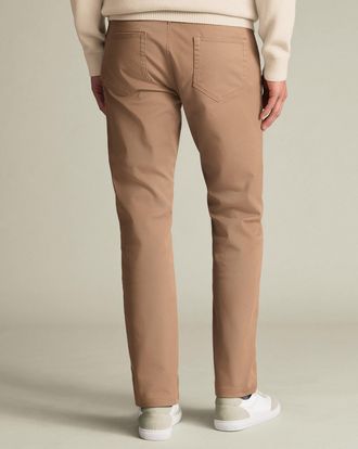 CHARLES TYRWHITT 5 Pocket Jeans - Tan Size 30/30 by Charles Tyrwhitt