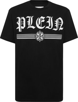 Philipp Plein T-Shirt Ronde Hals Ss Gothic Plein
