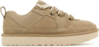 UGG Beige Suede And Mesh Lowmel Sneakers