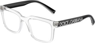 Dolce & Gabbana Optisch montuur - Heren - Accessoires - Grijs - Maat: 52 MM Nylon