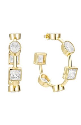 Untamed Petals Ravenna Hoop in Gold at Nordstrom