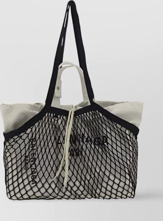 Balenciaga shopping medium canvas tote bag