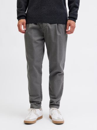 Jack & Jones Jogginghose JACK & JONES JPSTACE CEASER STRUCTURE JOGGER, Herren, Gr. L, N-Gr, grau (castlerock), Web, Obermaterial: 100% Baumwolle, unifarben, regula