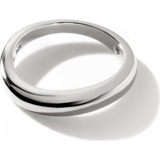 John Hardy Surf Sterling Silver Band Ring at Nordstrom Rack, Size 7
