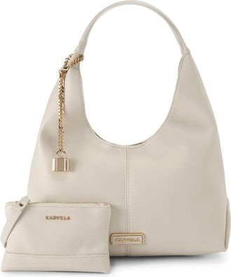 Carvela Womens Cassia Mini Hobo Bag - White - One Size