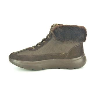 Skechers Bruin Botje + Wol Slip-In - Dames - Sport - Bruin - Maat: 38 EU Wol
