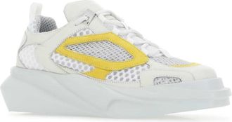 Alyx Unisex Two-Tone Leather Hiking Sneakers Mty0001
