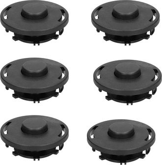 OEM Juego De 6 Accesorios De Abs Premium Para Cabezal De Desbrozadora, Carrete De Hilo Y Tapa Superior Para Stihl Fs 90 110 120 130 55 80 83 85
