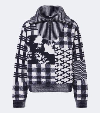 Loewe x Cosima von Bonin - Pullover in misto lana jacquard