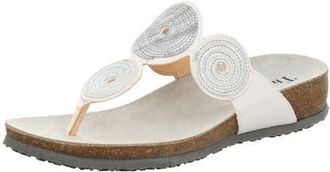 Think Julia Circles Flip Flop in Bianco at Nordstrom, Size 11-11.5Us