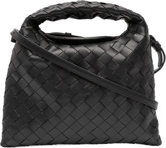 Bottega Veneta Pre-owned Bottega Veneta Mini Calfskin Intrecciato Hop Satchel Ladies A01058612R