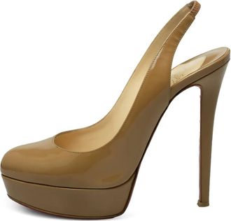 Christian Louboutin Pumps Bianca 135mm - Toni neutri