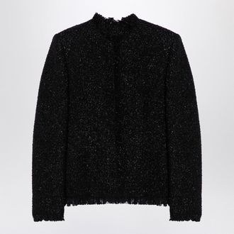 Givenchy Black Tweed And Lurex Jacket