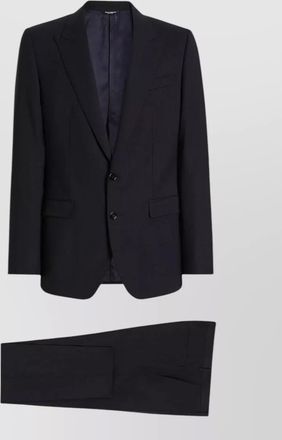 Dolce & Gabbana virgin wool single-breasted coat