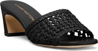 Stuart Weitzman Marina Slide 50 in Black at Nordstrom, Size 6.5