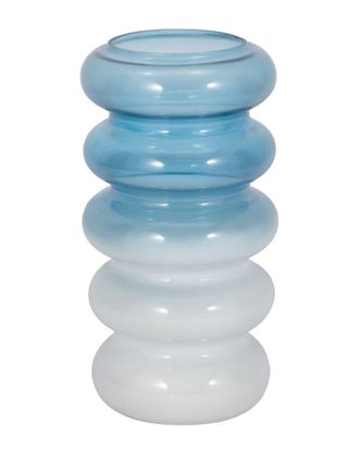 Sagebrook Home Glass 12In Accordion Vase