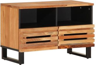 vidaXL Tv Cabinet 70x34x46 cm Solid Wood Acacia Vidaxl