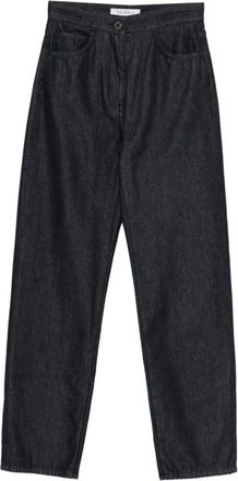 Max Mara Dames, Jeans, Blauw, Maat: XS Katoen