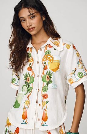 Farm Rio Biricutico Buttondown Shirt