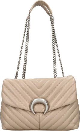 La Carrie LA Carrie - Dames - Schoudertassen - Beige - ONE Size - Leer - Tassen