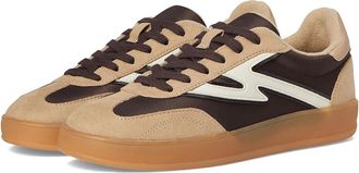 Madden Girl Giia Womens Shoes Dark Brown/Light Sand Nylon : 8.5 M, Suede