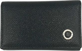 Bulgari Pre-owned Leather key-holders - Heren - Vintage Accessoires - Zwart - ONE Size - Leer - Vintage