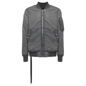 Rick Owens Classic Flight Bomberjack - Heren - Jassen - Grijs - Maat: S Nylon