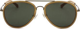 Linda Farrow DRIES VAN NOTEN DVN72 C3 Mens Sunglasses Brown Size 58