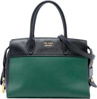 Prada Pre-owned Handbags, female, Multicolor, Size: ONE SIZE Pre-owned Vintage Handbag